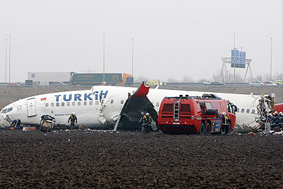 Авиакатастрофа в аэропорту Амстердама