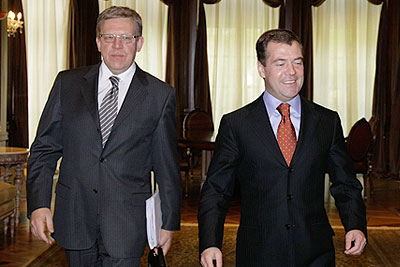 Медведев провел встречу с министром финансов РФ