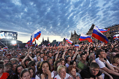 День России в столице