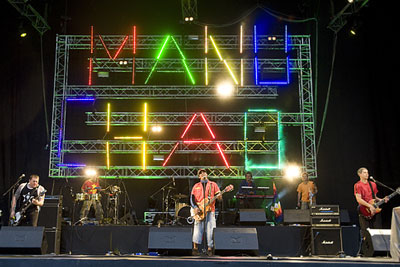 Концерт группы "Manu Chao" в Москве