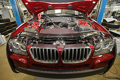 Запуск серийного производства BMW X5 и X6 на заводе "Автотор"