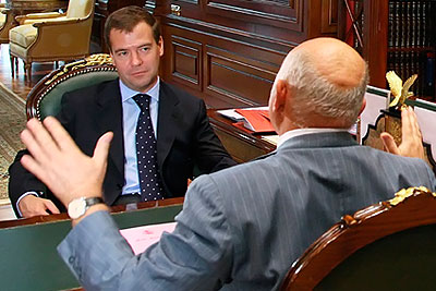Дмитрий Медведев провел встречу с мэром Москвы