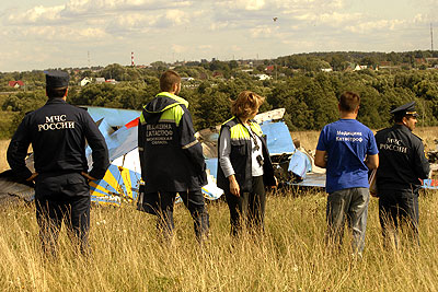 Авиакатастрофа во время подготовки к салону МАКС-2009