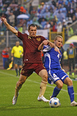 Отборочный матч ЧМ по футболу 2010 года: Россия – Лихтенштейн