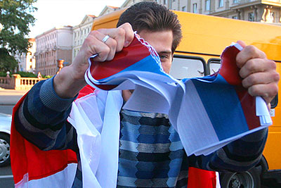 Антироссийский митинг в Минске