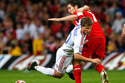 Россия обыграла Уэльс в отборочном матче ЧМ-2010