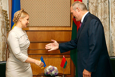 Встреча Тимошенко и Лукашенко в Киеве