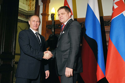 Переговоры премьер-министров России и Словакии