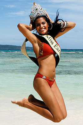 Победительница конкурса "Мисс Земля-2009"