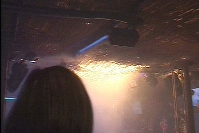 Вспыхнувший потолок в клубе "Хромая лошадь" в Перми