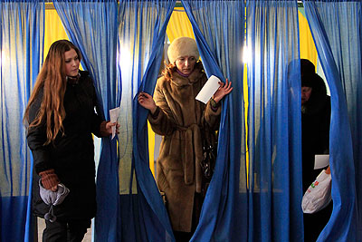 Выборы на Украине, второй тур