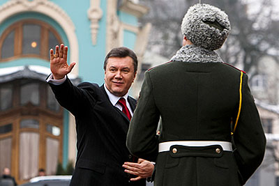Инаугурация нового президента Украины Виктора Януковича