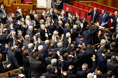 Парламент Украины утвердил новый состав правительства