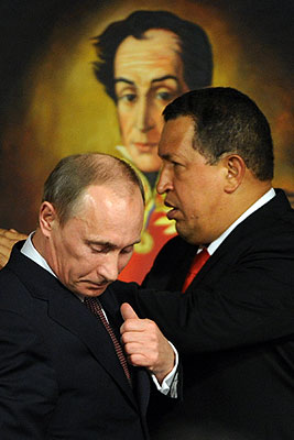 Рабочий визит Владимира Путина в Венесуэлу