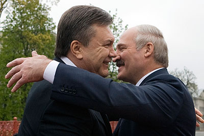 Встреча президентов Украины и Белоруссии в Минске
