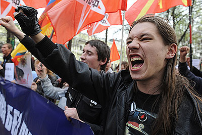 Общегородская акция "День гнева" прошла в Москве