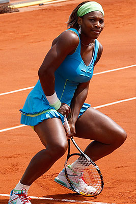 Серена Уильямс проиграла в четвертьфинале "Ролан Гаррос"