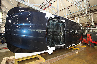 Сборка BMW 5-й серии нового поколения на заводе "Автотор"