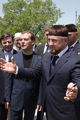 Рабочая поездка президента РФ в Чеченскую республику