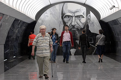 Открытие станций метро "Достоевская" и "Марьина Роща" в Москве