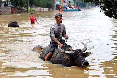 Число погибших из-за наводнений в Китае составило 200 человек