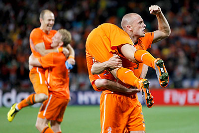Голландия вышла в финал чемпионата мира по футболу