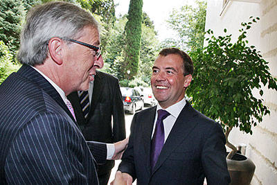 Медведев встретился с премьер-министром Люксембурга