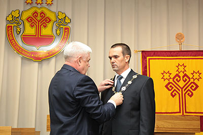 Игнатьев официально вступил в должность президента Чувашии