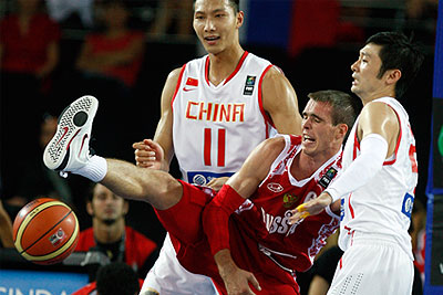 Чемпионат мира по баскетболу: Россия - Китай