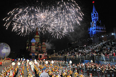 Международный парад военных оркестров на Красной площади