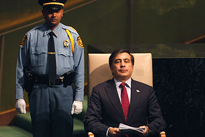 Саакашвили выступил на 65-й сессии генеральной ассамблеи ООН
