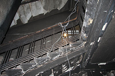Дом в Малом Козихинском после пожара