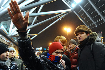 В Москве задержано около 800 человек из числа радикальной молодежи