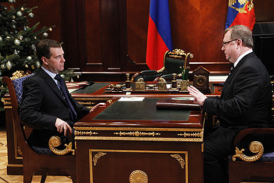 Встреча Дмитрия Медведева и Сергея Степашина
