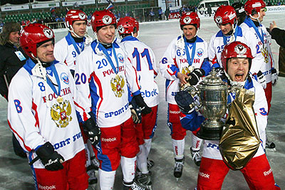 Сборная России по хоккею с мячом стала чемпионом мира