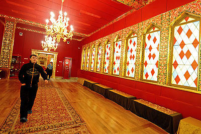 Открытие интерьерной экспозиции во дворце царя Алексея Михайловича