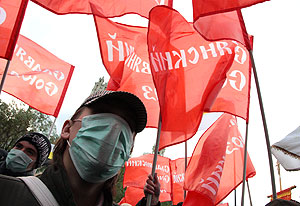 "Русский марш" теснят к окраинам