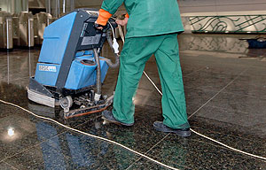 Поломоечное недоразумение в метро