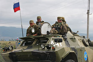 Миротворцы уходят из Грузии