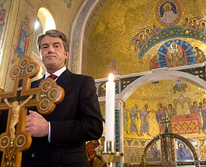 Ющенко пытается разблокировать выборы