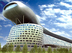 Биоморфный гигант как новый символ столицы