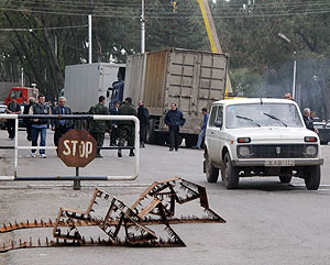 Шантаж и давление на грузинской границе