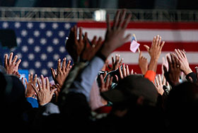 Удачный старт для Обамы. Фото