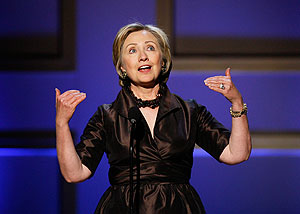 Хиллари Клинтон как "заложница" мужа