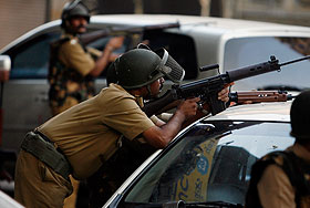 Бой с последним террористом