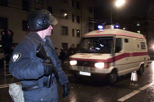 Взрыв в московском храме