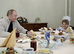 Дашенька встретилась с Путиным