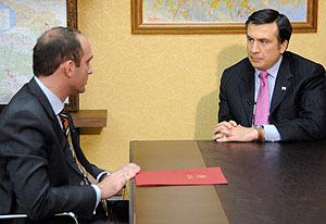 Саакашвили распустил руки