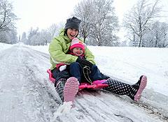 Зима как новогодний подарок