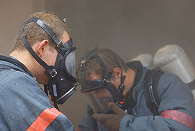 Пожар в общежитии